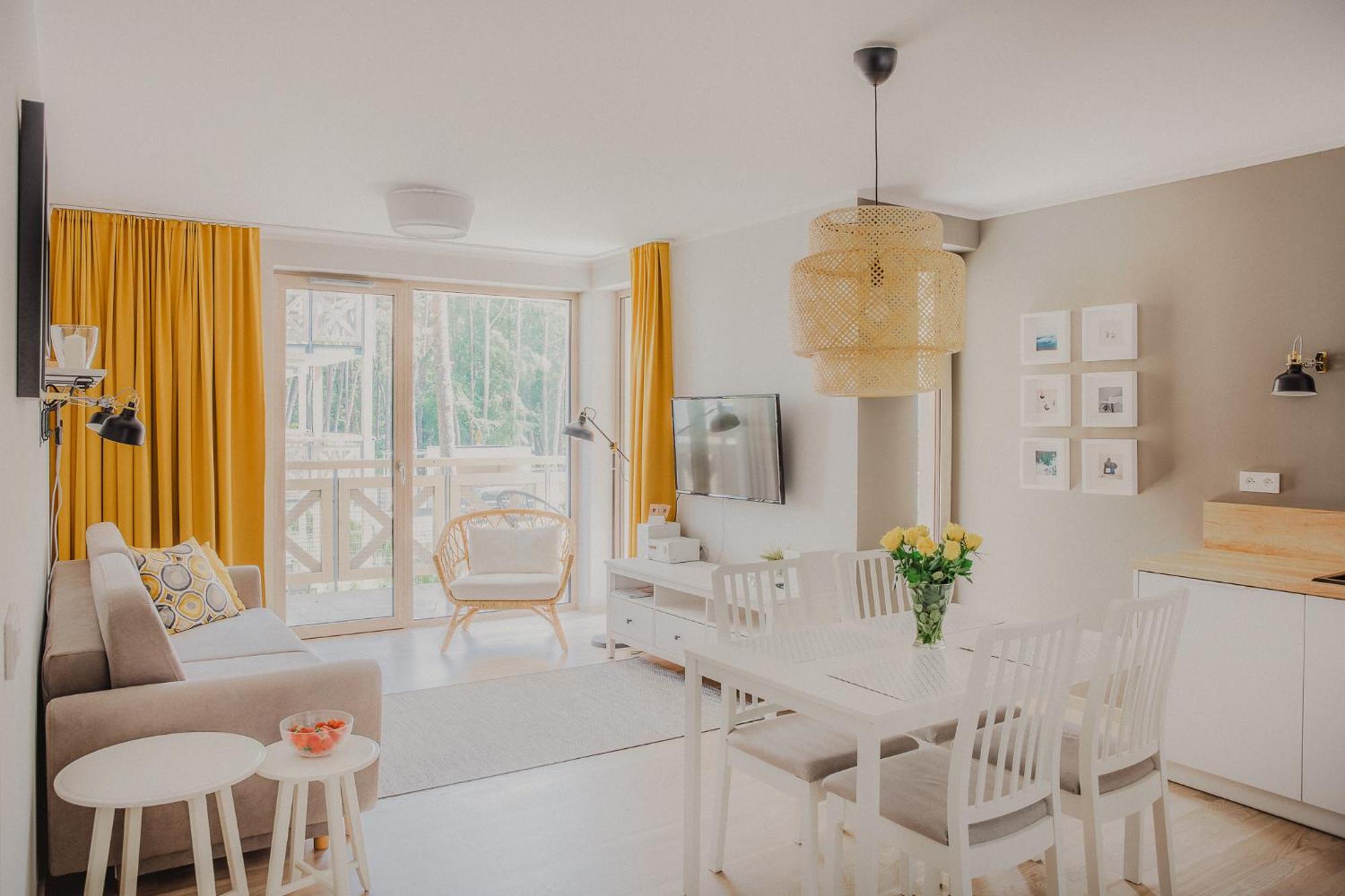 Sosnowe Tarasy Apartment Миелно Екстериор снимка