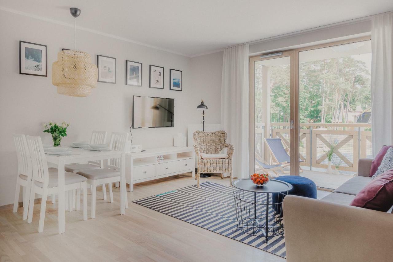 Sosnowe Tarasy Apartment Миелно Екстериор снимка
